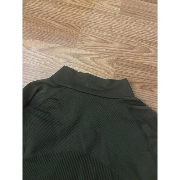 VS PINK Active Seamless Half Zip Cropped pullover Size M/L - Picture 9 of 9